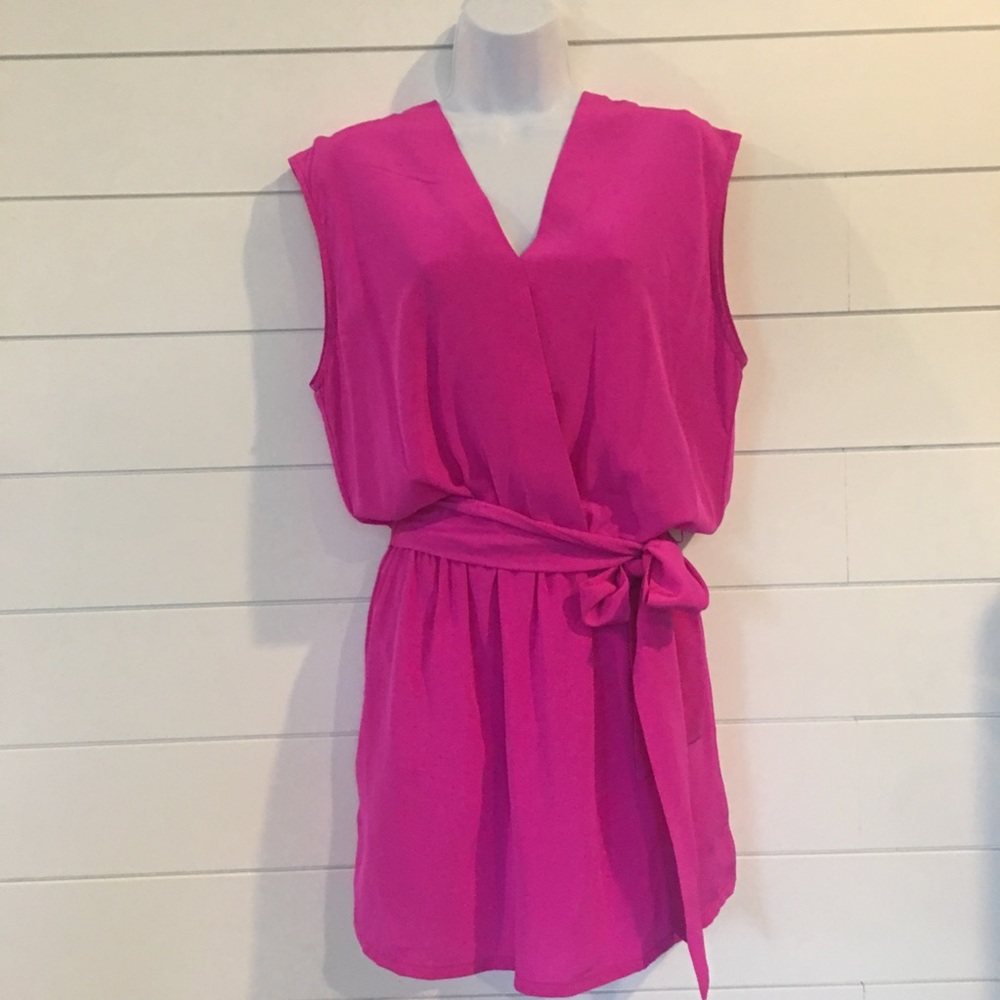 Karina Grimaldi Pink Nicki Mini Dress NWT